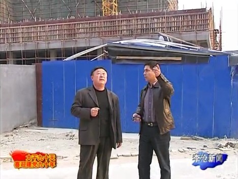 坊子街社区安置房建设工程进展顺利