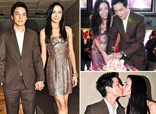 吴彦祖夫妇香港补办喜宴