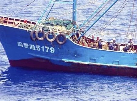 中方船长遭逮捕 带至冲绳县调查