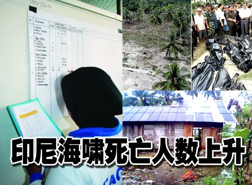 海啸造成至少311人死亡  此前的火山喷发造成30人丧生