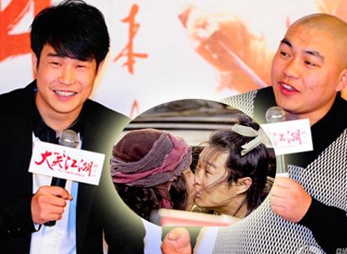为《大笑江湖》宣传造势 小沈阳趣谈银幕初吻
