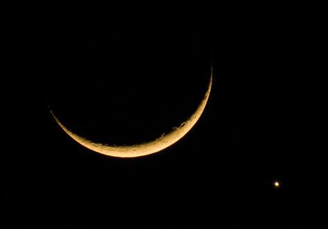 我国多地探测“月掩金星”天文现象