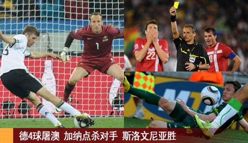 德国大胜，加纳点杀对手，斯洛文尼亚胜