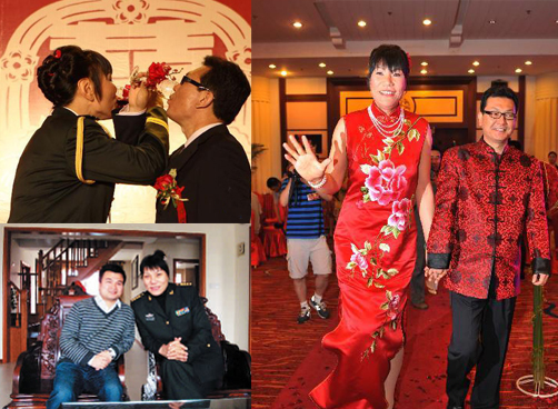 i说：前中国女篮中锋郑海霞昨日大婚