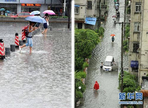 长江中下游水位缓涨1830万人受灾