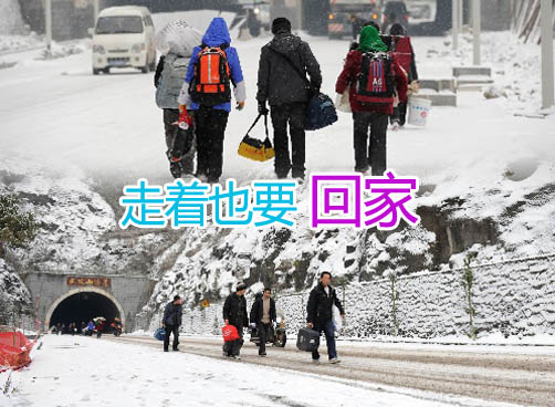 15位农民工徒步回家 路程100公里