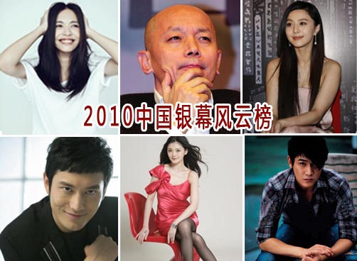 2010中国银幕风云榜：年度演员盘点