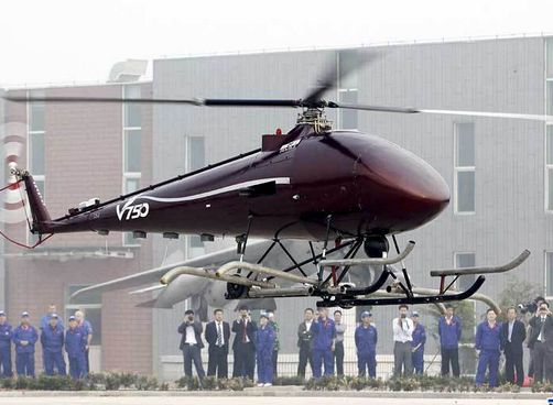 国内首架750公斤级无人直升机试飞成功