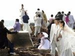前海一线满眼是新娘 三成都是外地客