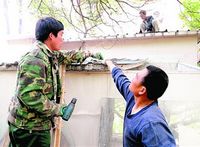 八大关多家单位主动拆违