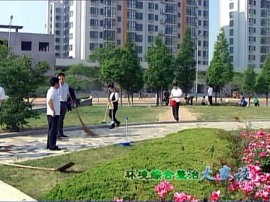 莱西：城区环境卫生大扫除集中行动打响