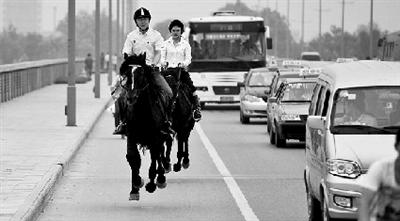 老板与女秘书每天骑马上班 称享受路人惊讶眼光