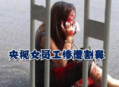 央视女员工在中央电视台东门外遇袭 体育名解说爆粗口抨击