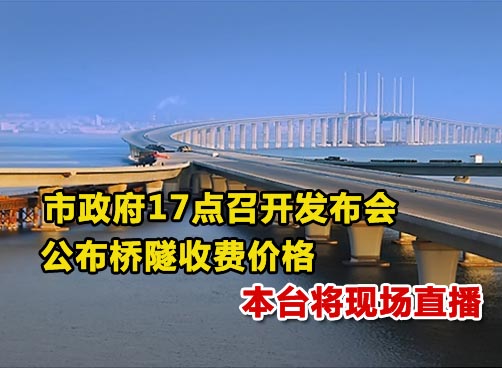 网友爆料：可靠消息，大桥收费50块，隧道30块！