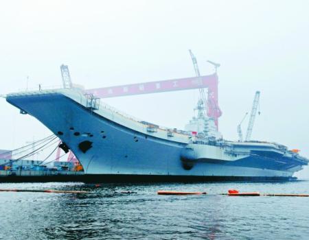 国防部宣布中国首艘航母在建 揭秘“瓦良格”号