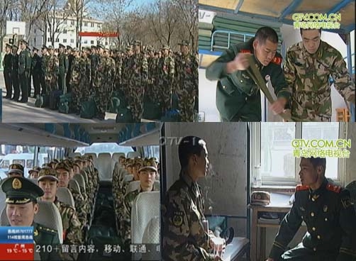 百名武警新战士抵青　八成90后